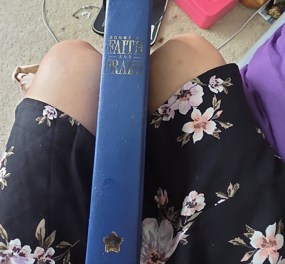 Vintage Songs of Faith and Praise Hardcover Hymnal - Blue - Picture 2 of 5
